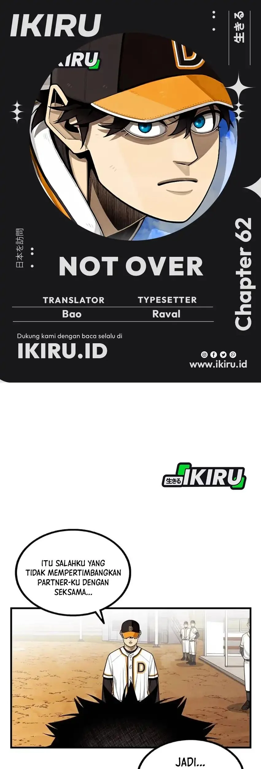 Komik Not Over Chapter 62 gambar 1