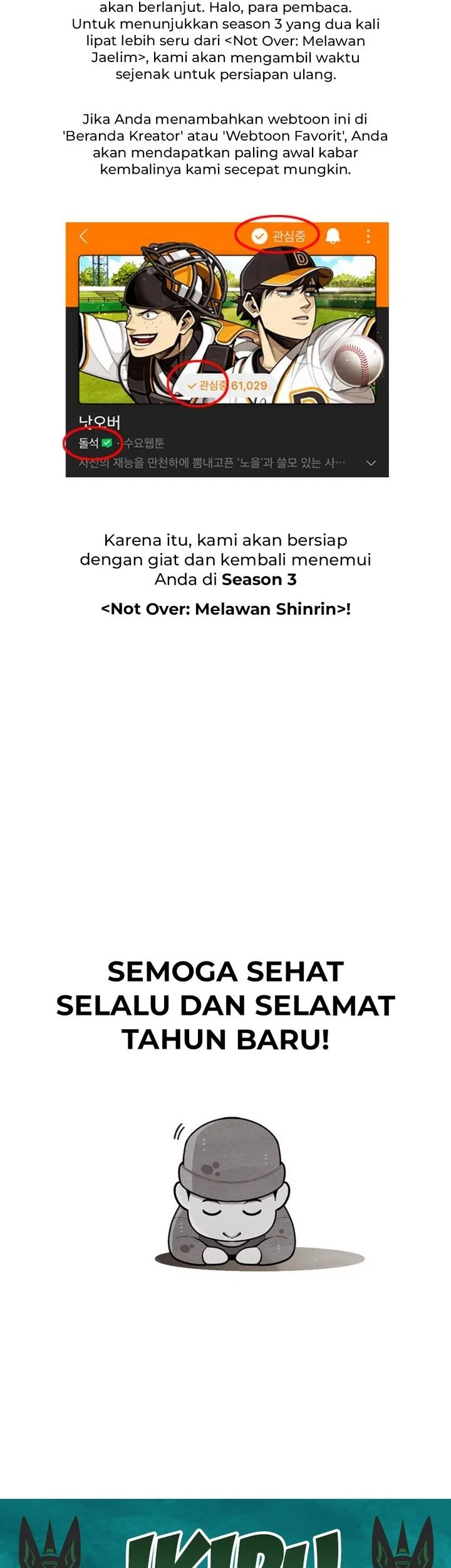 Not Over Chapter 66 Gambar 69