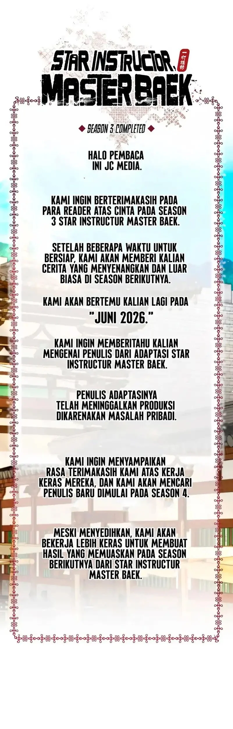 Number One Star Instructor Master Baek Chapter 145 Gambar 102