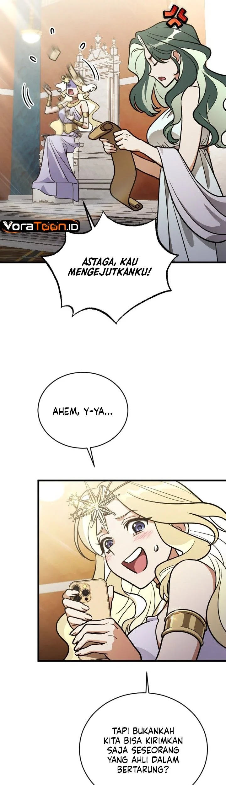Offering Kimchi Cup Noodles to the Gods' Group Chat Chapter 1 Gambar 54