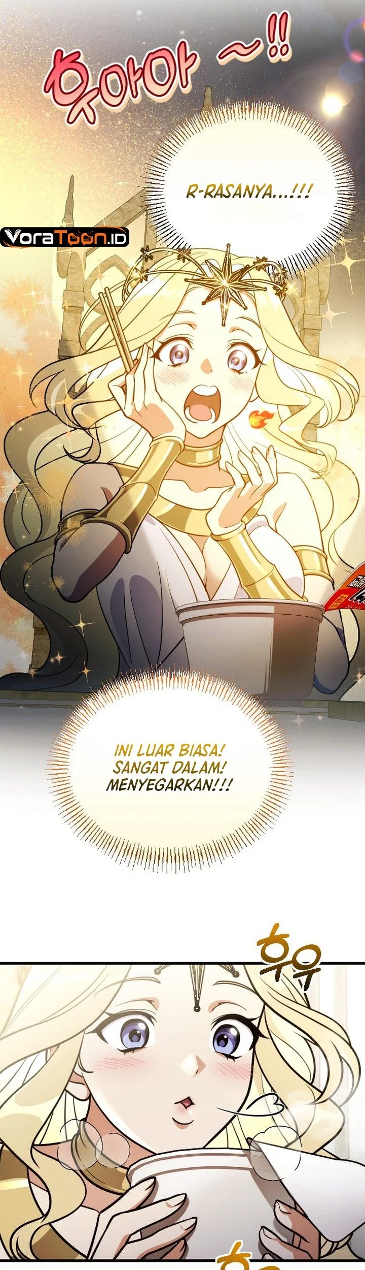 Offering Kimchi Cup Noodles to the Gods' Group Chat Chapter 1 Gambar 62