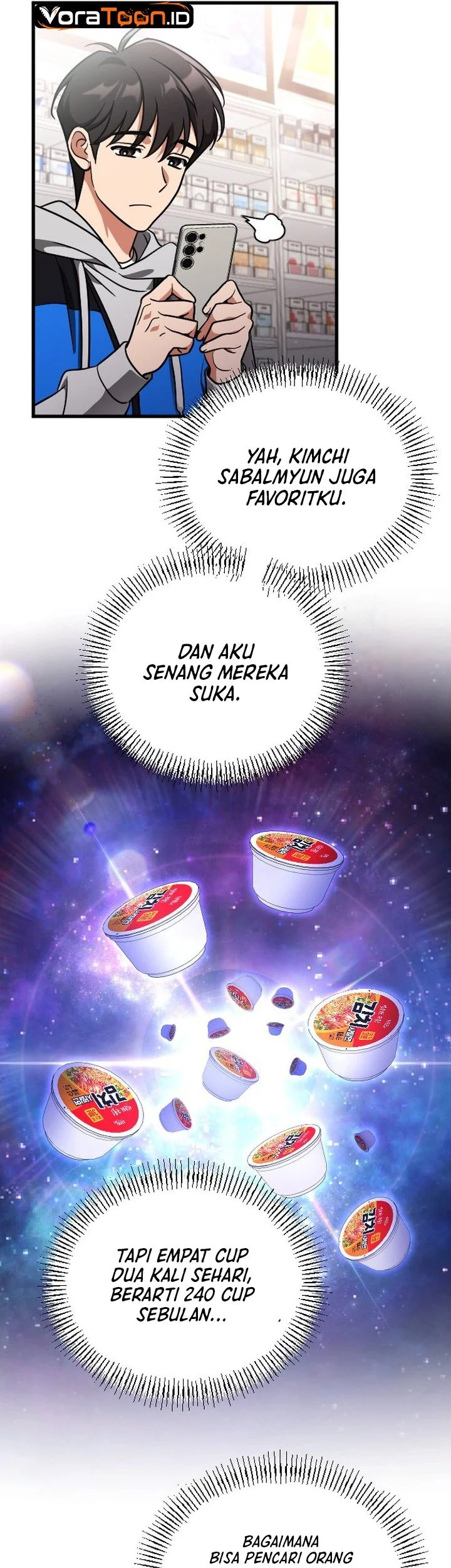 Offering Kimchi Cup Noodles to the Gods' Group Chat Chapter 1 Gambar 72