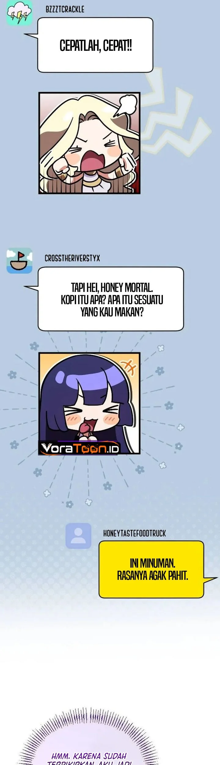 Offering Kimchi Cup Noodles to the Gods' Group Chat Chapter 10 Gambar 38