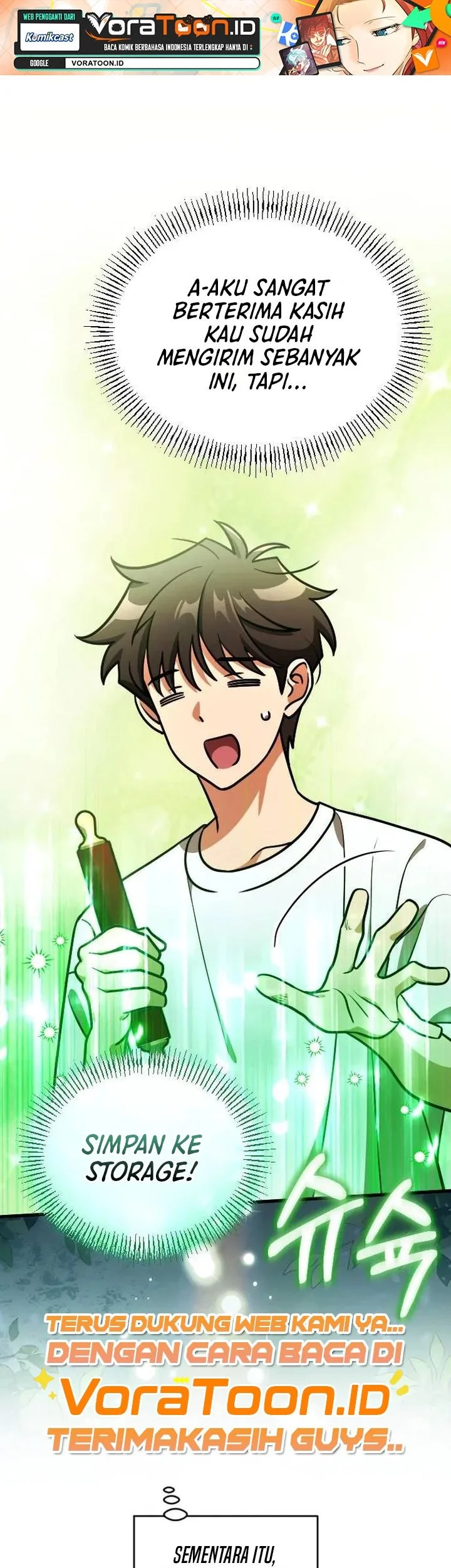 Manhwa Offering Kimchi Cup Noodles to the Gods' Group Chat Chapter 11 gambar 2
