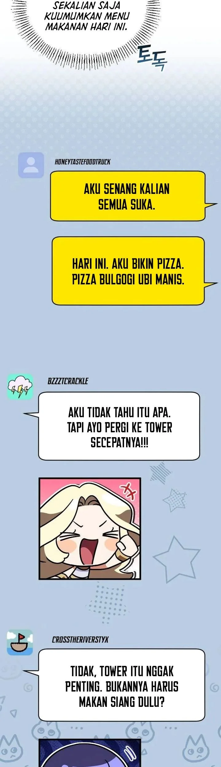 Offering Kimchi Cup Noodles to the Gods' Group Chat Chapter 11 Gambar 10
