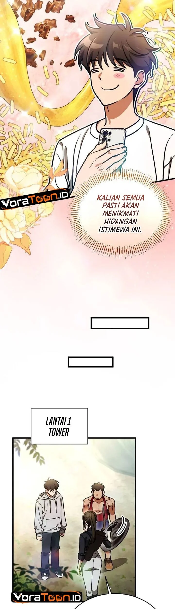 Offering Kimchi Cup Noodles to the Gods' Group Chat Chapter 11 Gambar 12