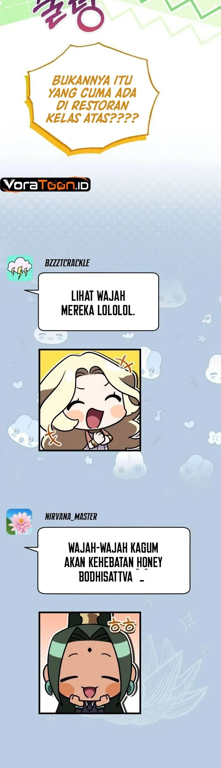 Offering Kimchi Cup Noodles to the Gods' Group Chat Chapter 11 Gambar 28