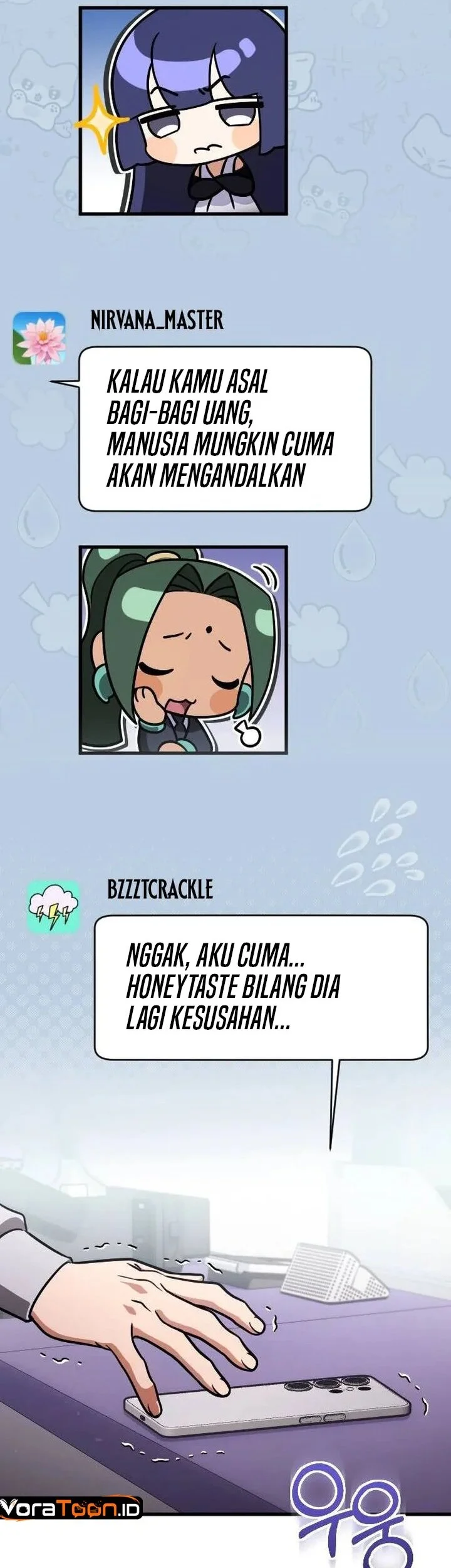Offering Kimchi Cup Noodles to the Gods' Group Chat Chapter 2 Gambar 3