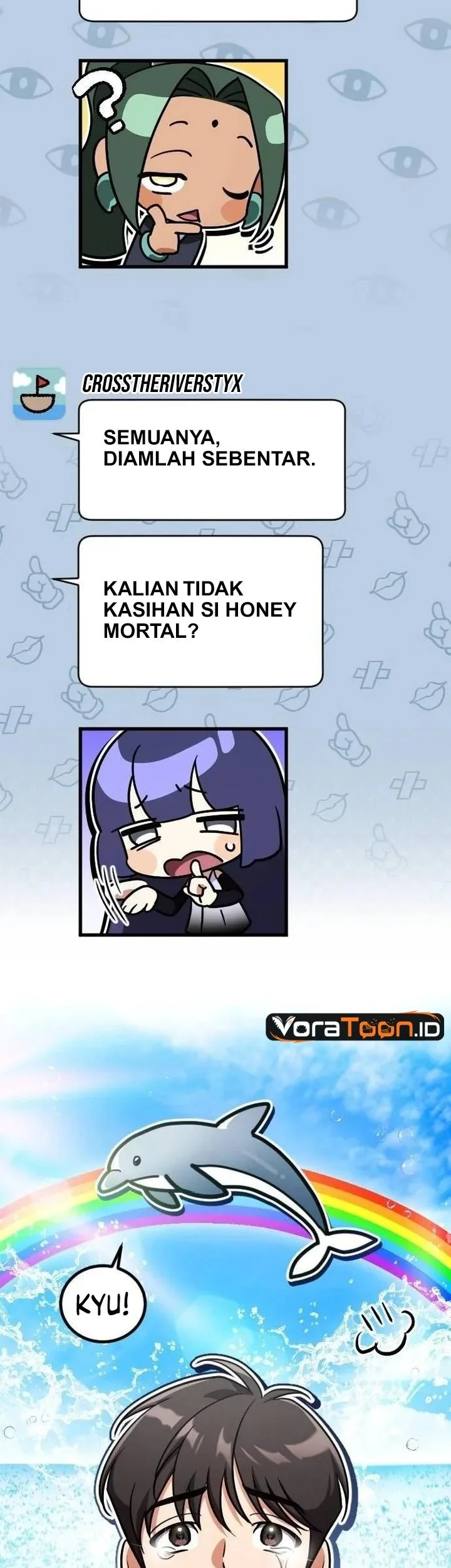 Offering Kimchi Cup Noodles to the Gods' Group Chat Chapter 3 Gambar 6