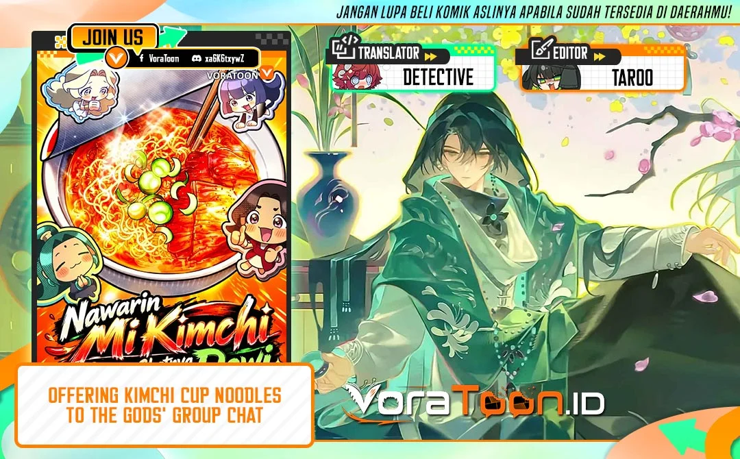 Komik Offering Kimchi Cup Noodles to the Gods' Group Chat Chapter 5 gambar 1