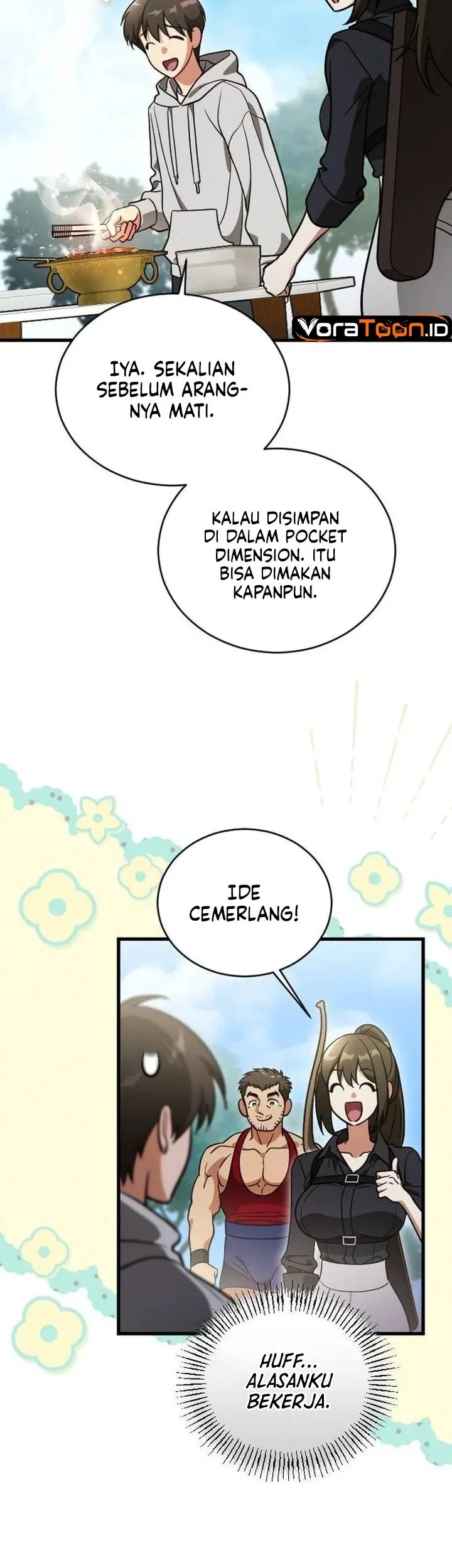 Offering Kimchi Cup Noodles to the Gods' Group Chat Chapter 5 Gambar 36