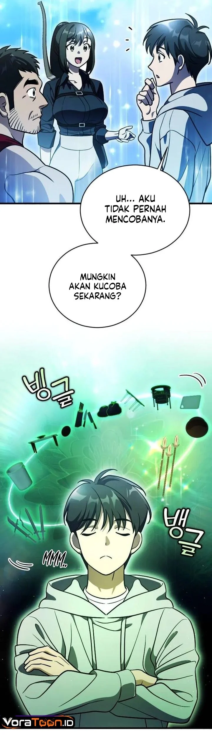 Offering Kimchi Cup Noodles to the Gods' Group Chat Chapter 5 Gambar 63