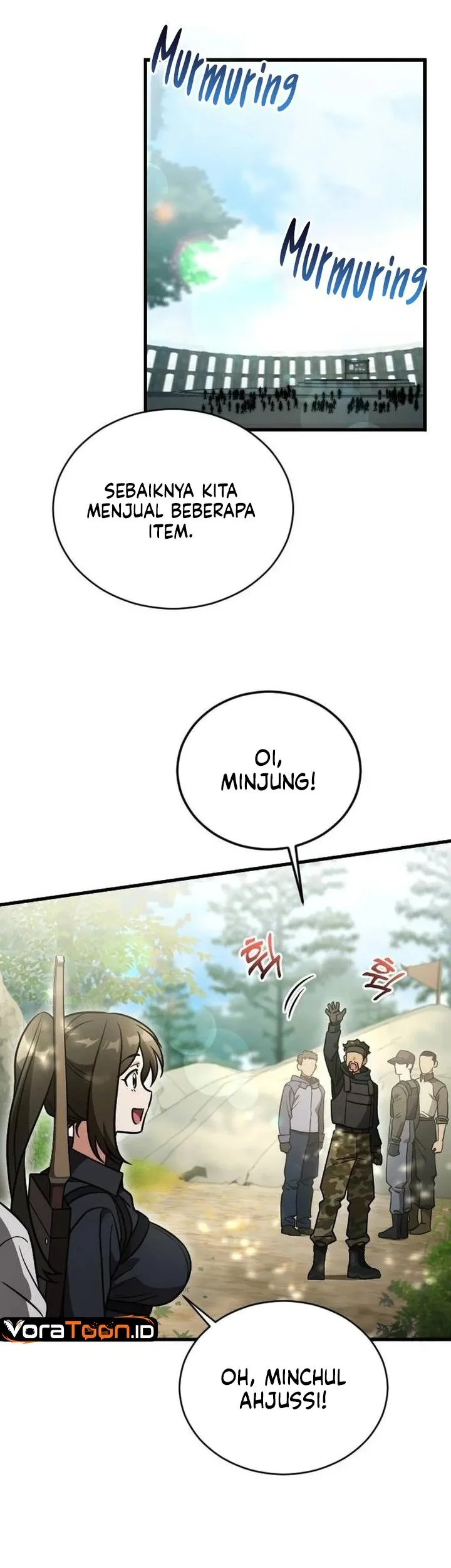 Offering Kimchi Cup Noodles to the Gods' Group Chat Chapter 5 Gambar 65