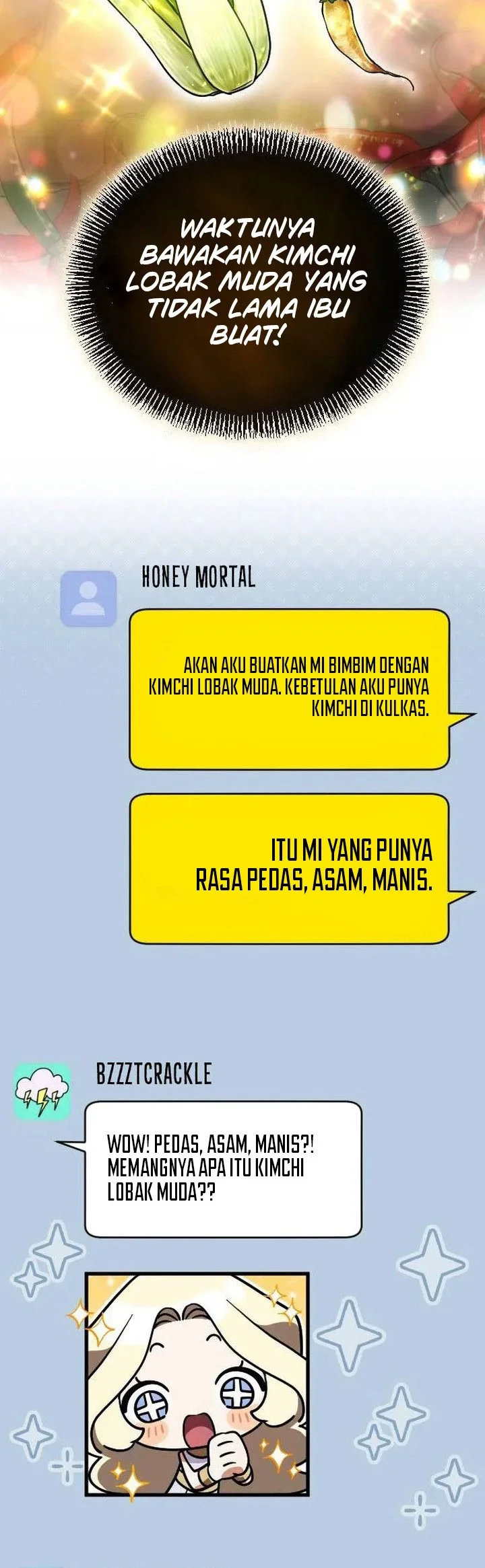Offering Kimchi Cup Noodles to the Gods' Group Chat Chapter 6 Gambar 45