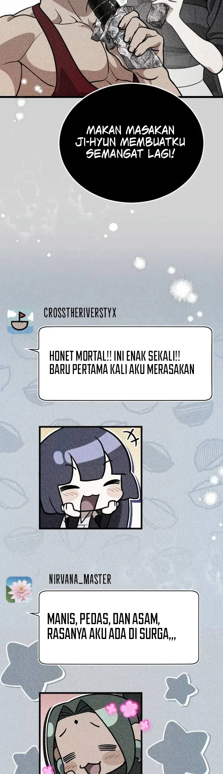 Offering Kimchi Cup Noodles to the Gods' Group Chat Chapter 6 Gambar 64