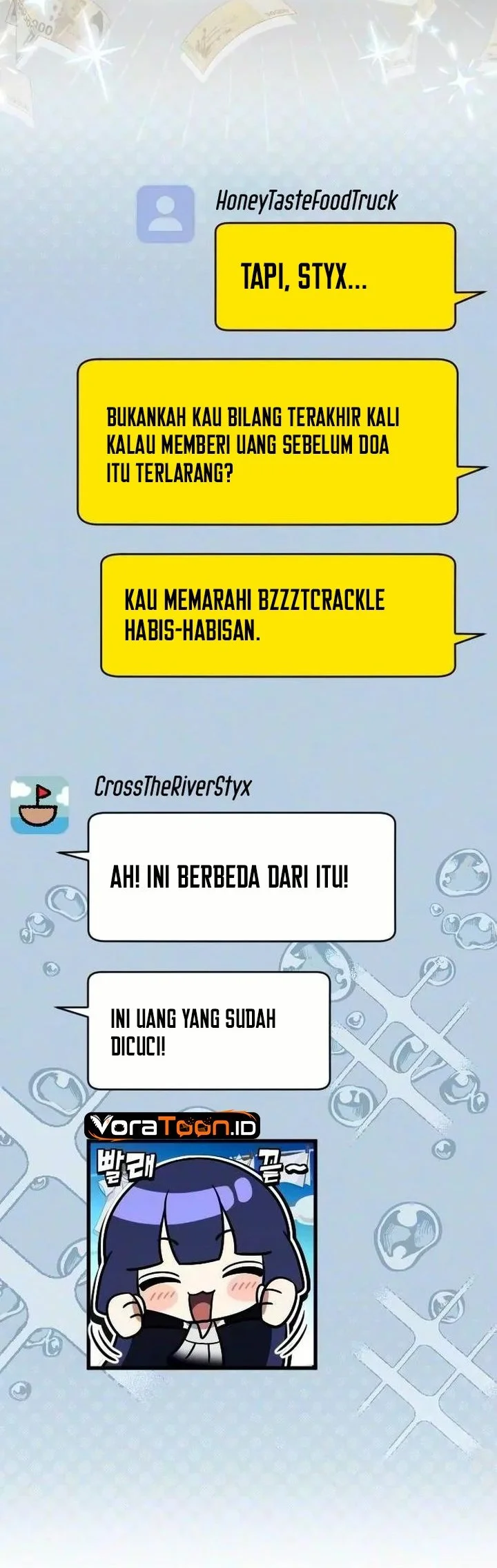 Offering Kimchi Cup Noodles to the Gods' Group Chat Chapter 7 Gambar 47