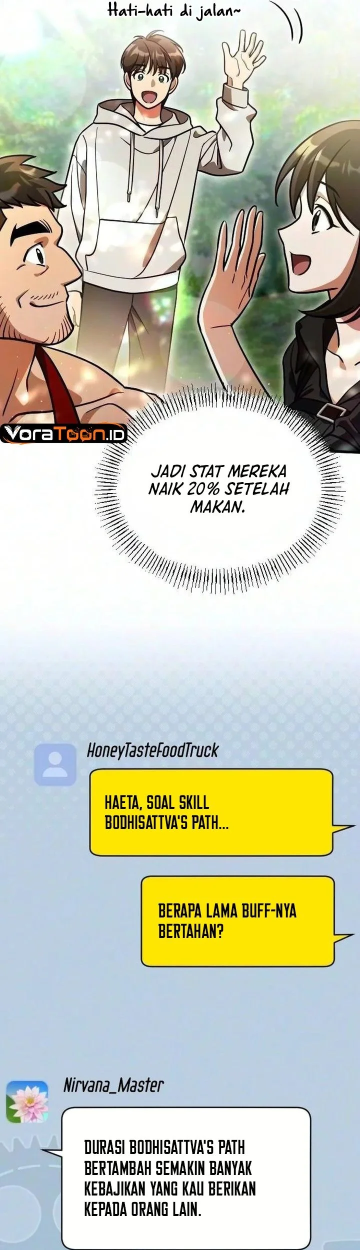 Offering Kimchi Cup Noodles to the Gods' Group Chat Chapter 7 Gambar 58