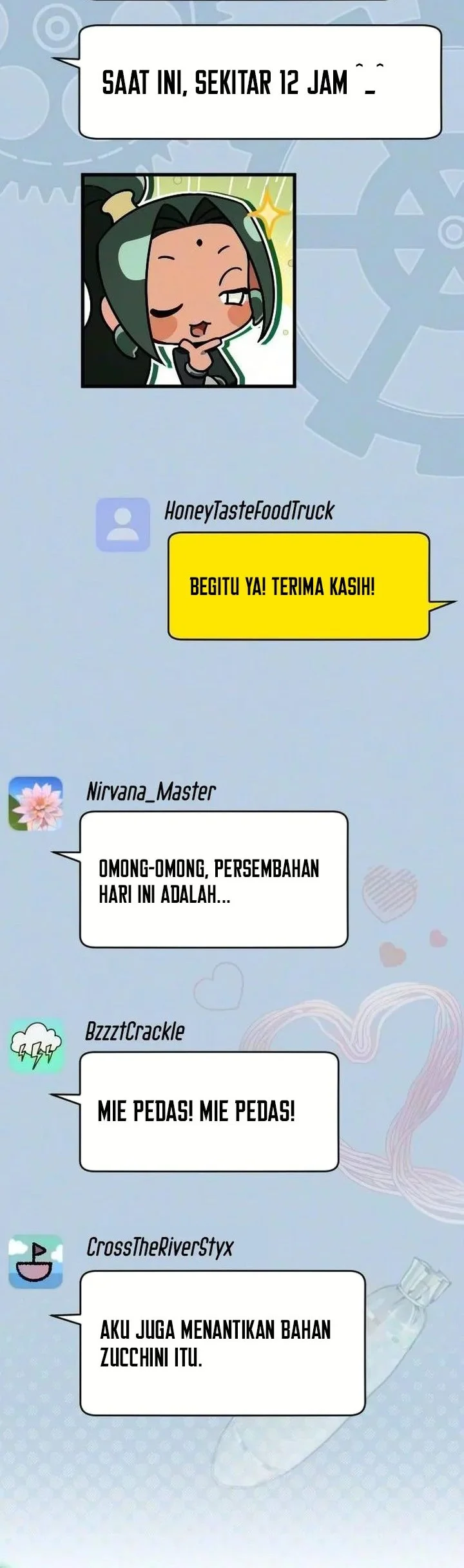 Offering Kimchi Cup Noodles to the Gods' Group Chat Chapter 7 Gambar 59