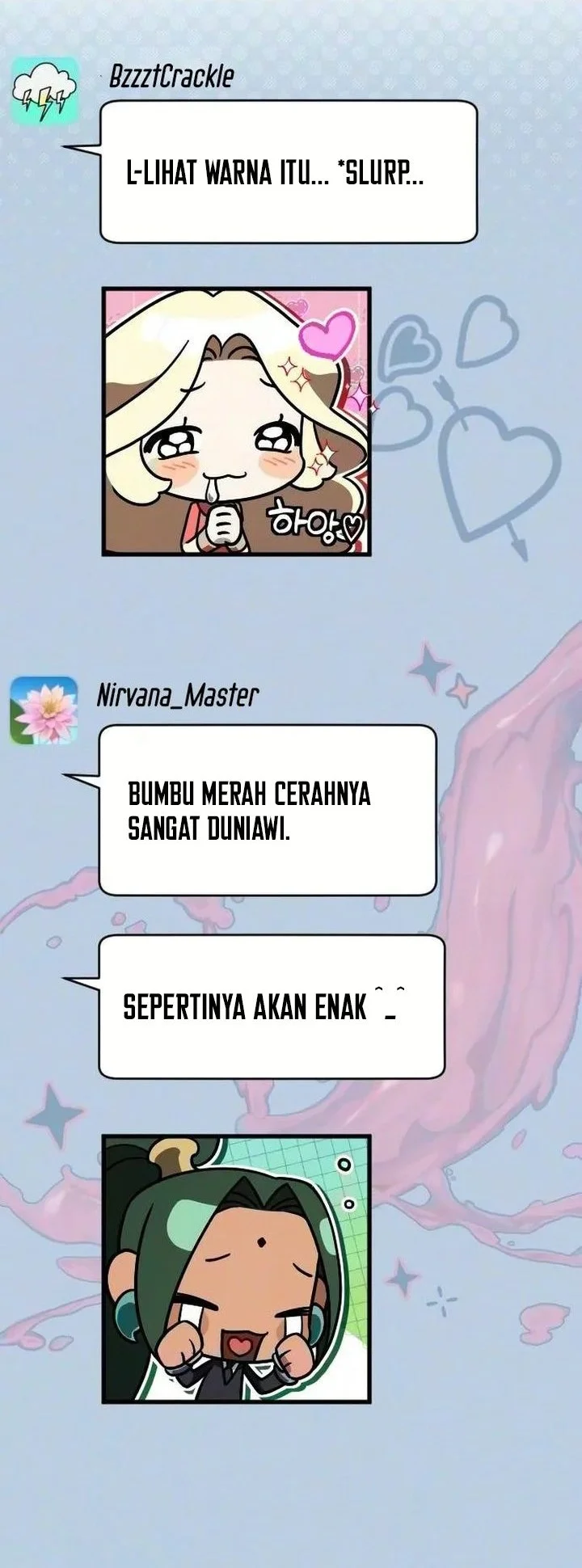 Offering Kimchi Cup Noodles to the Gods' Group Chat Chapter 7 Gambar 61