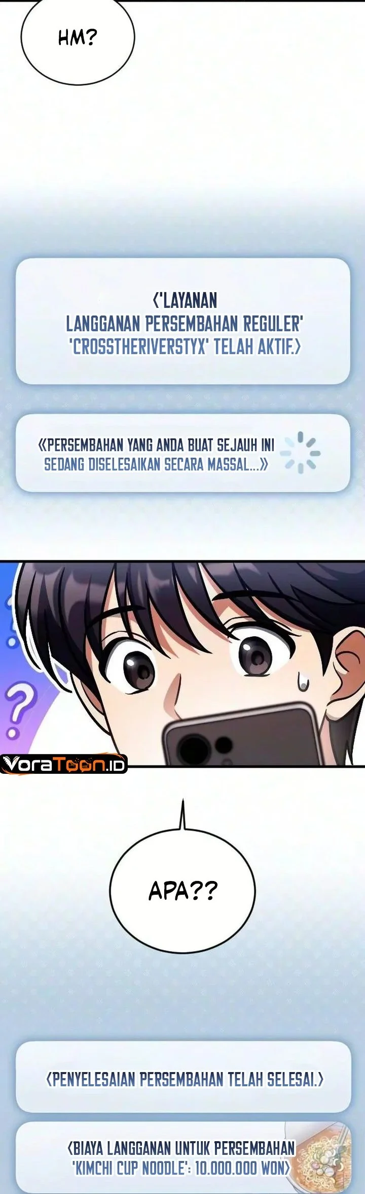 Offering Kimchi Cup Noodles to the Gods' Group Chat Chapter 7 Gambar 71