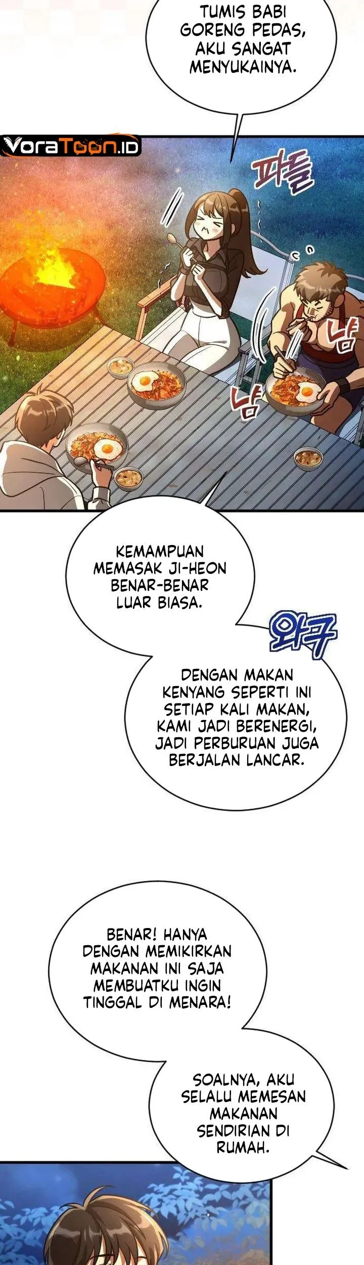 Offering Kimchi Cup Noodles to the Gods' Group Chat Chapter 8 Gambar 43