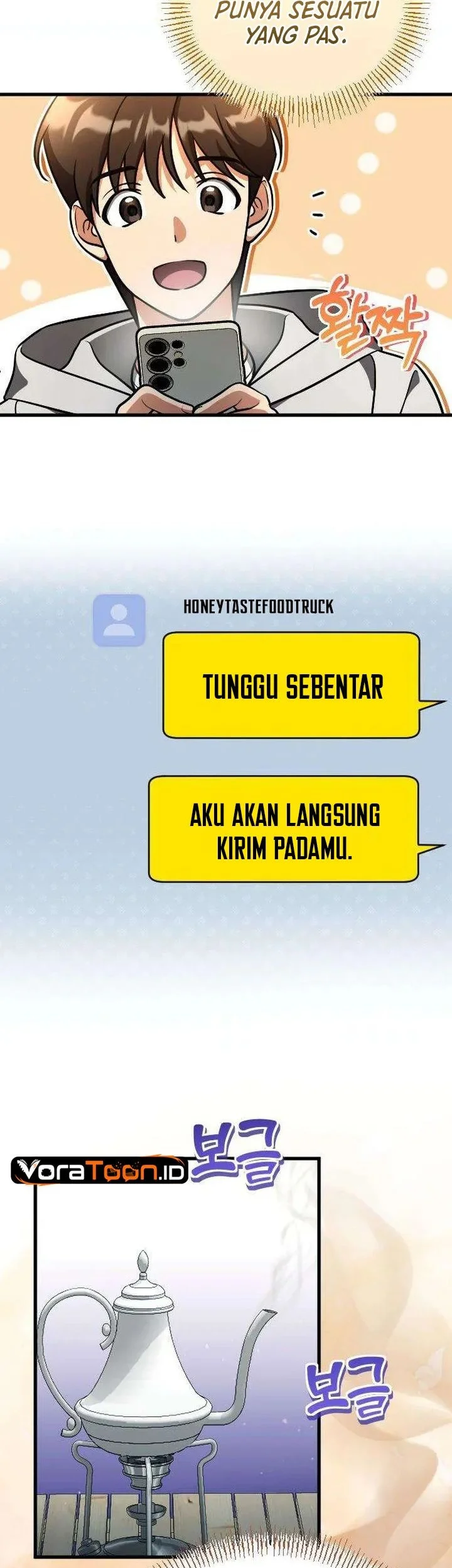 Offering Kimchi Cup Noodles to the Gods' Group Chat Chapter 8 Gambar 61