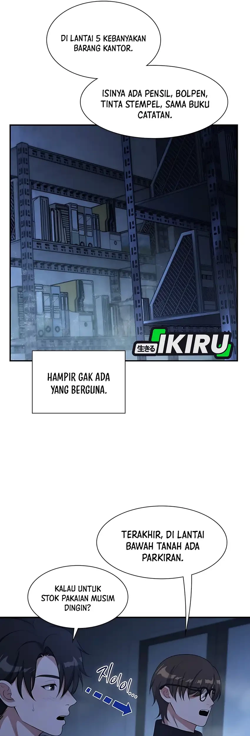 Office Worker in the Ice Age Apocalypse Chapter 23 Gambar 19