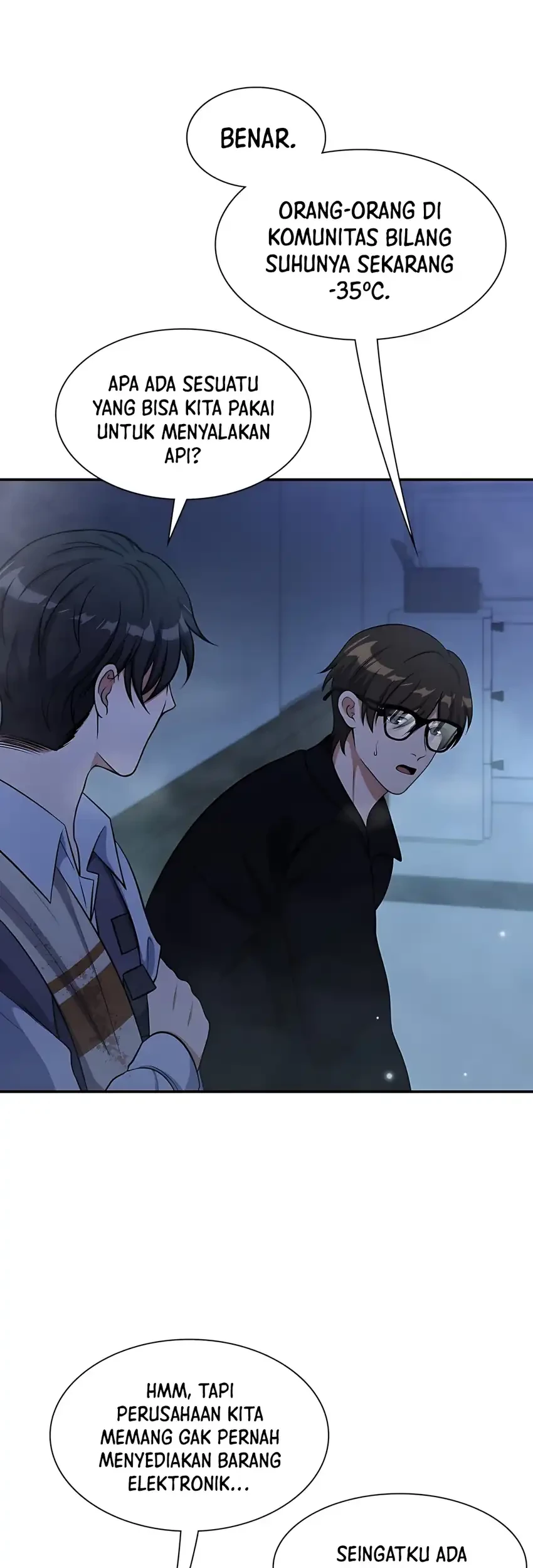 Office Worker in the Ice Age Apocalypse Chapter 23 Gambar 5