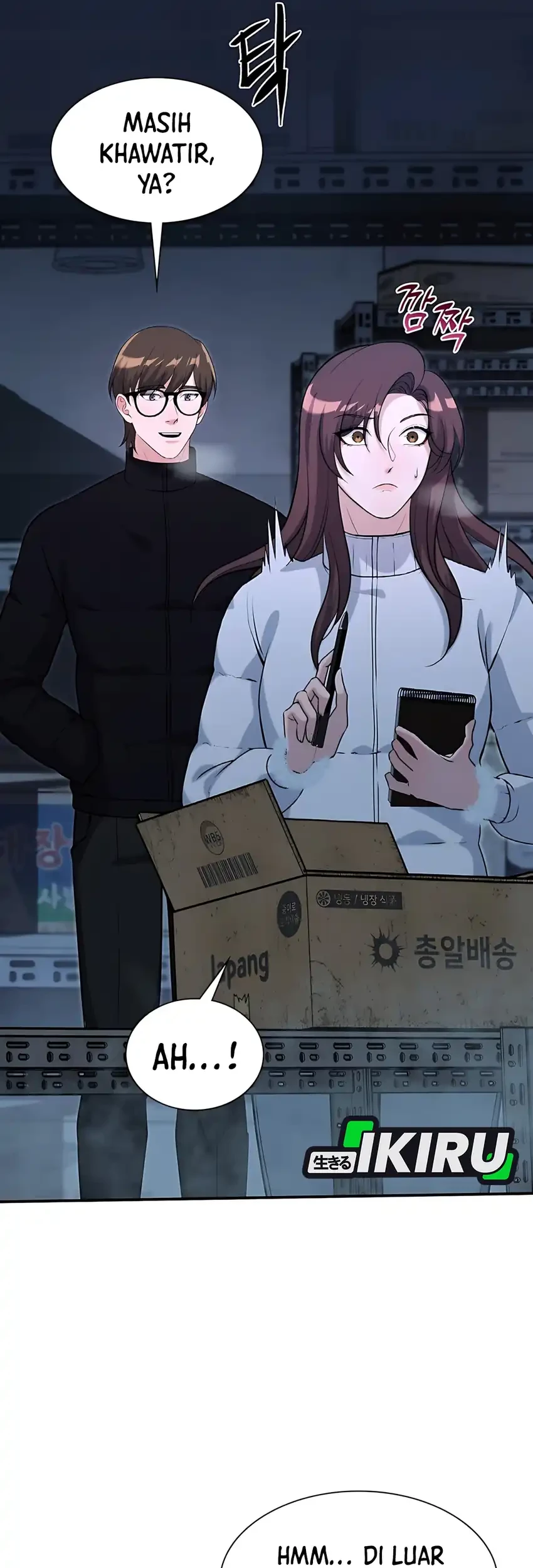 Office Worker in the Ice Age Apocalypse Chapter 25 Gambar 29