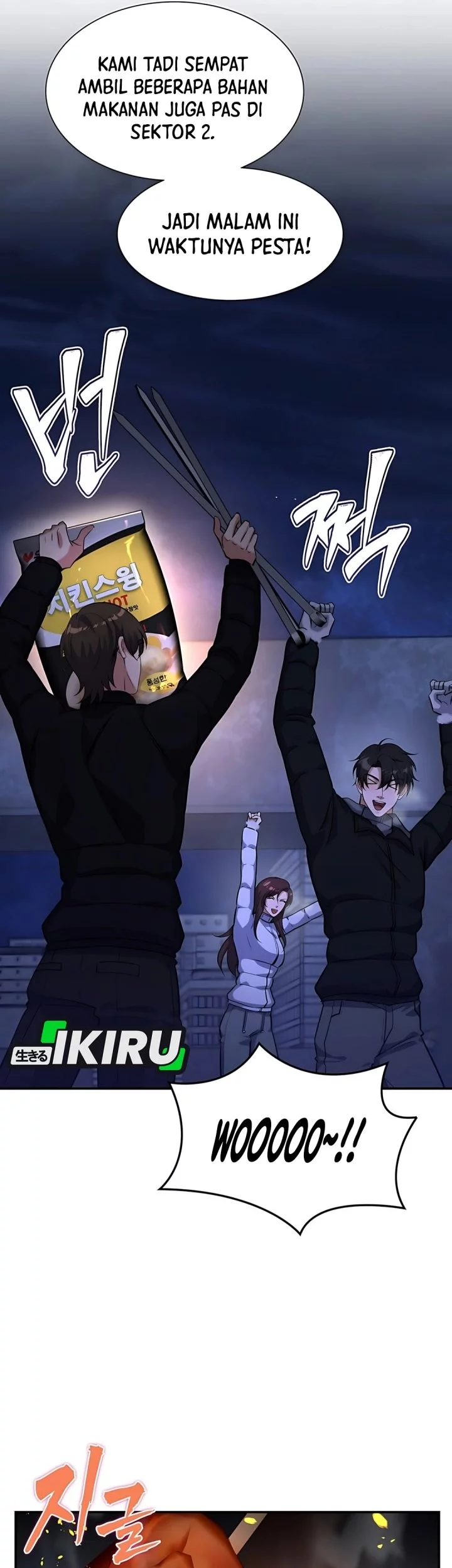 Office Worker in the Ice Age Apocalypse Chapter 30 Gambar 41