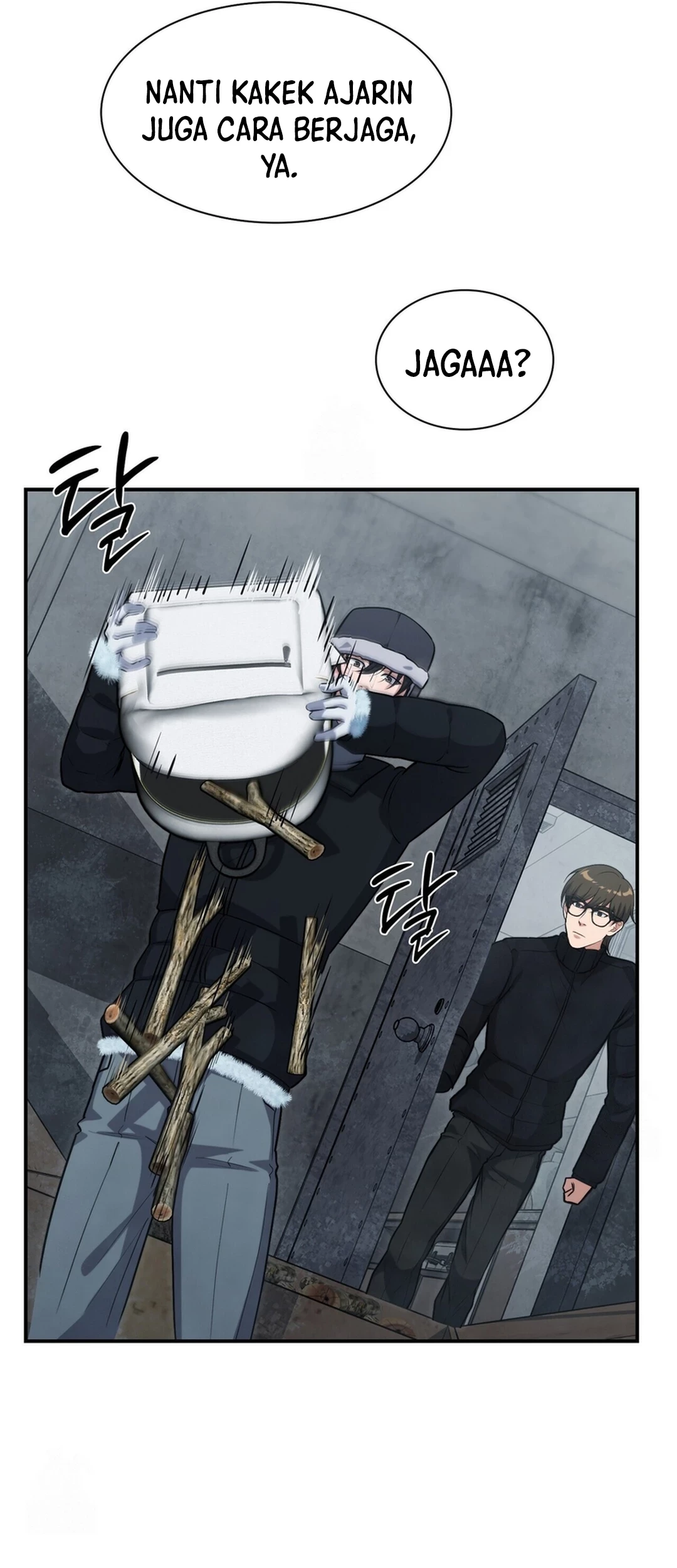 Office Worker in the Ice Age Apocalypse Chapter 33 Gambar 21