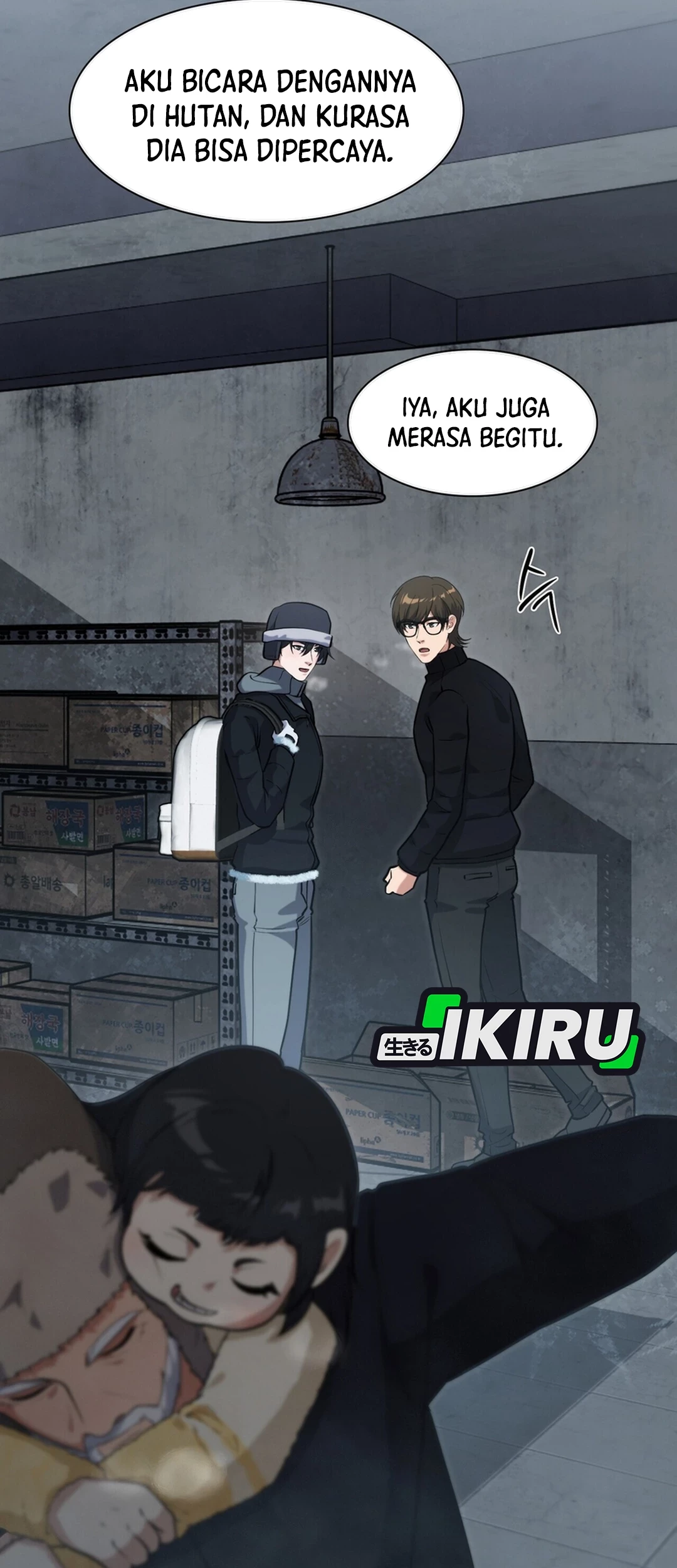 Office Worker in the Ice Age Apocalypse Chapter 33 Gambar 23