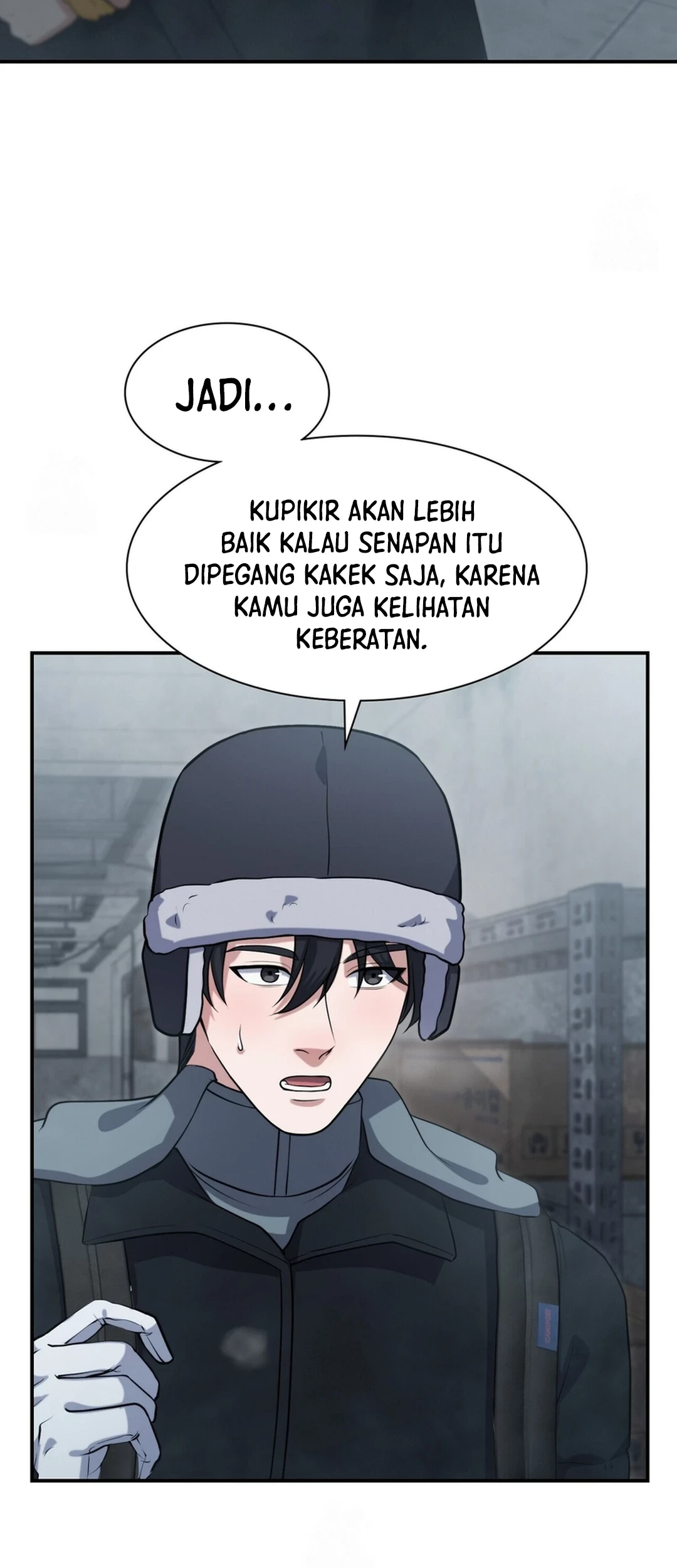 Office Worker in the Ice Age Apocalypse Chapter 33 Gambar 24