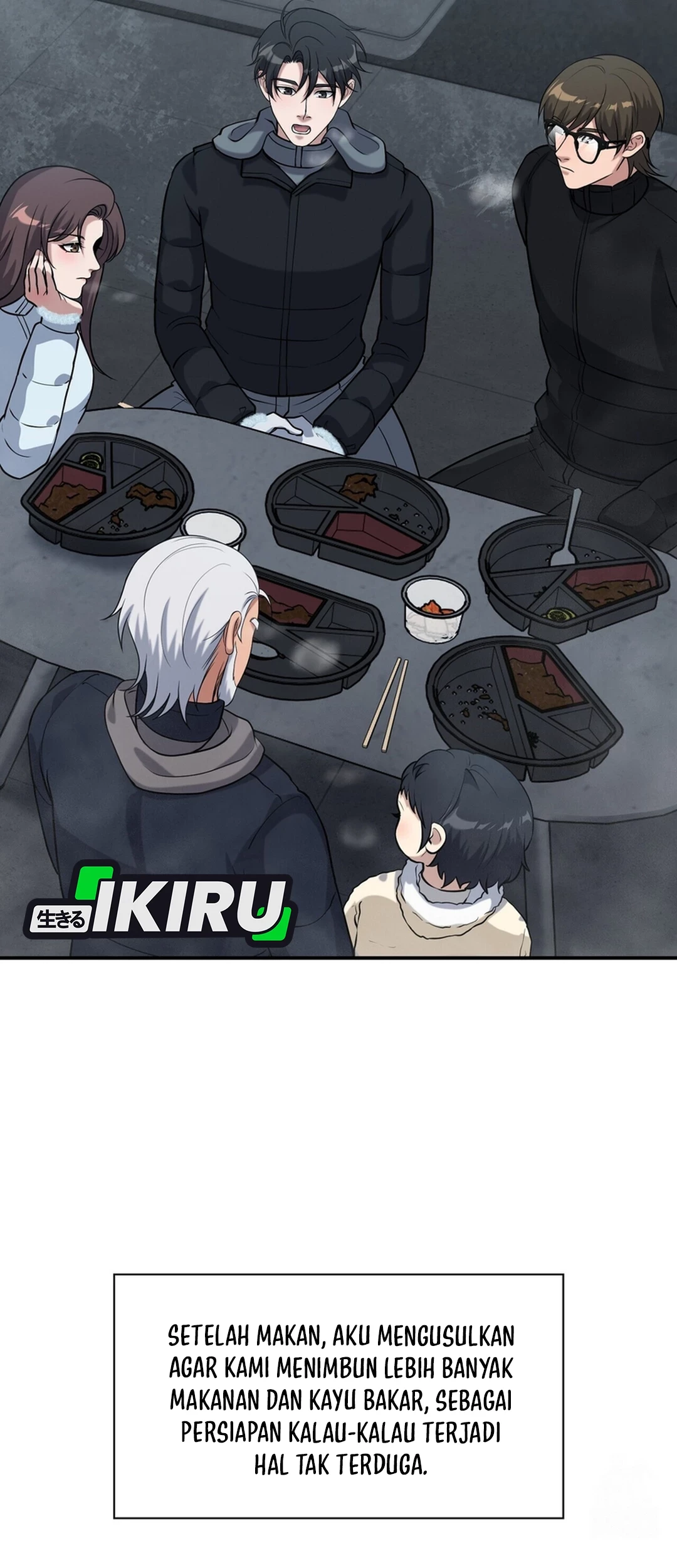 Office Worker in the Ice Age Apocalypse Chapter 33 Gambar 77