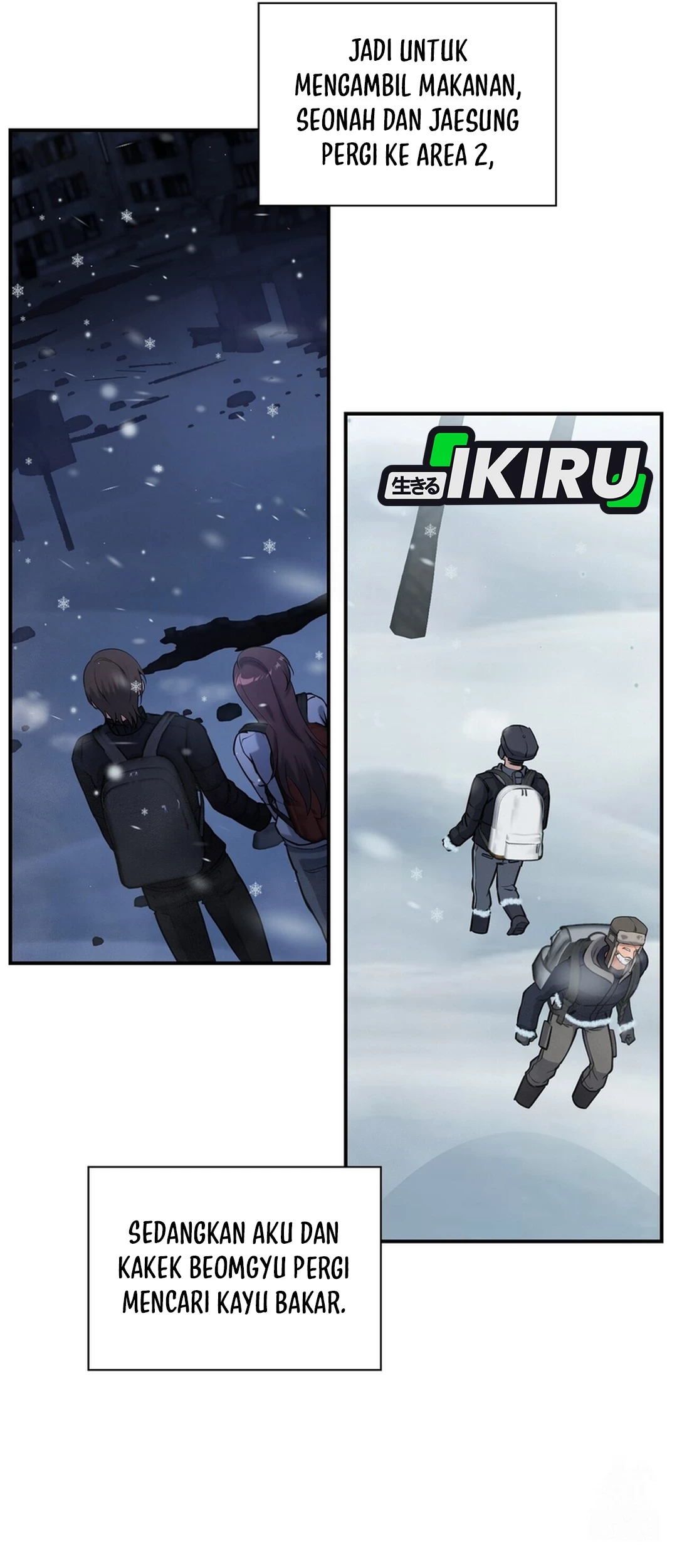 Office Worker in the Ice Age Apocalypse Chapter 33 Gambar 79