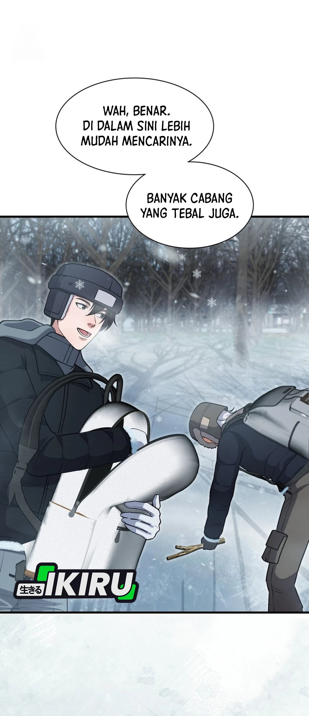 Office Worker in the Ice Age Apocalypse Chapter 33 Gambar 81