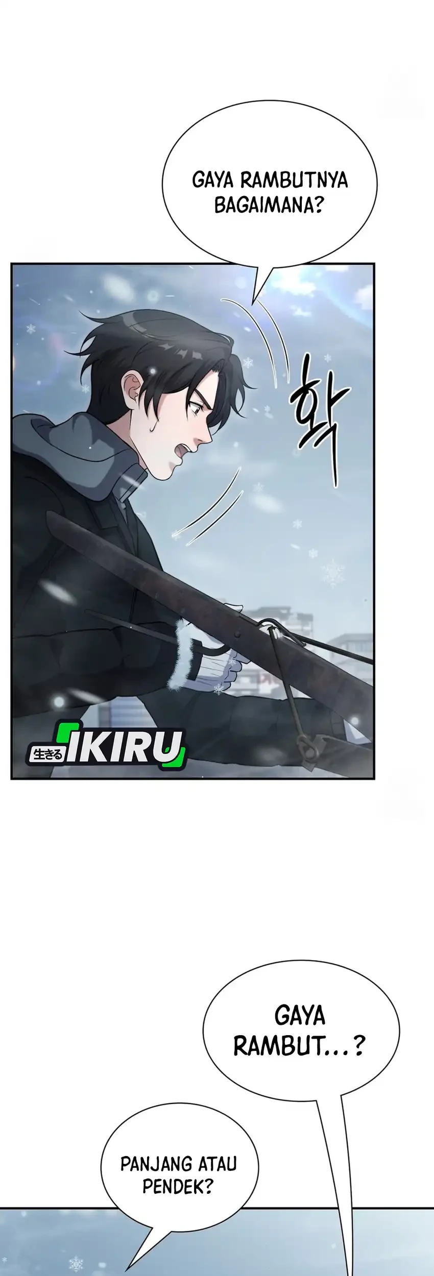 Office Worker in the Ice Age Apocalypse Chapter 38 Gambar 28