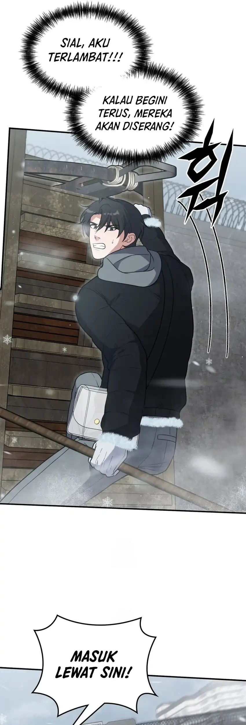 Office Worker in the Ice Age Apocalypse Chapter 38 Gambar 44