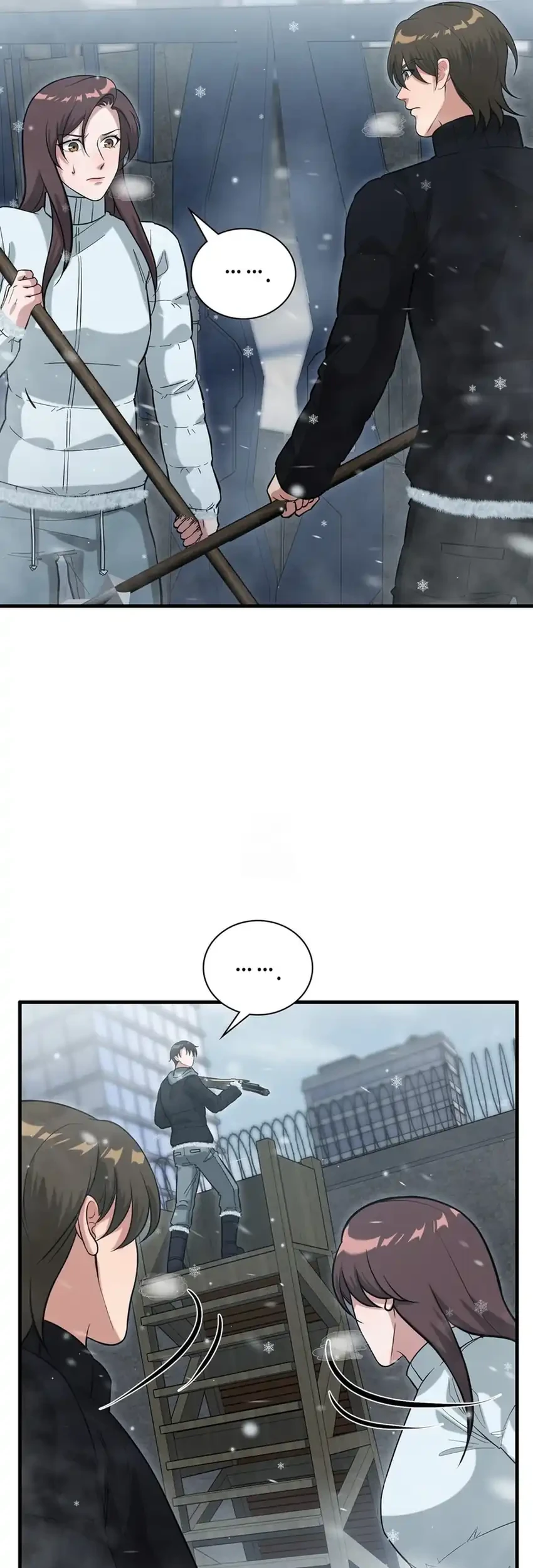 Office Worker in the Ice Age Apocalypse Chapter 38 Gambar 14