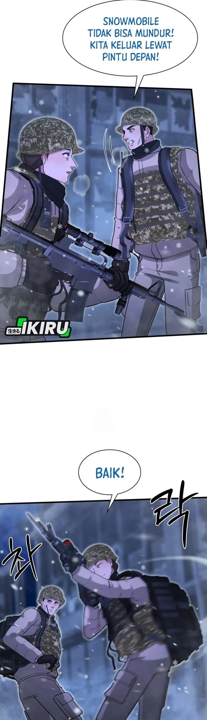 Office Worker in the Ice Age Apocalypse Chapter 50 Gambar 30