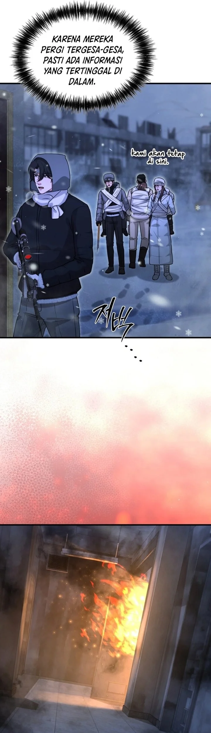 Office Worker in the Ice Age Apocalypse Chapter 50 Gambar 44