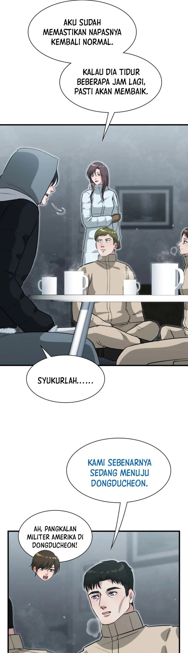 Office Worker in the Ice Age Apocalypse Chapter 50 Gambar 55