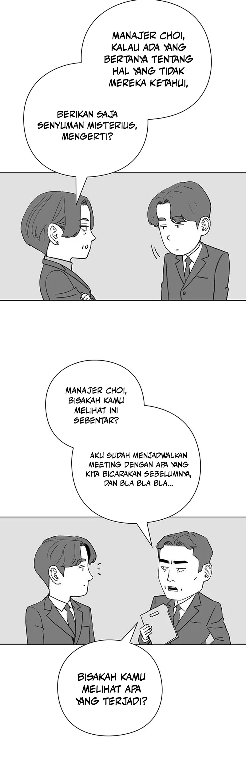Office Worker Who Sees Fate Chapter 113.5 Gambar 9