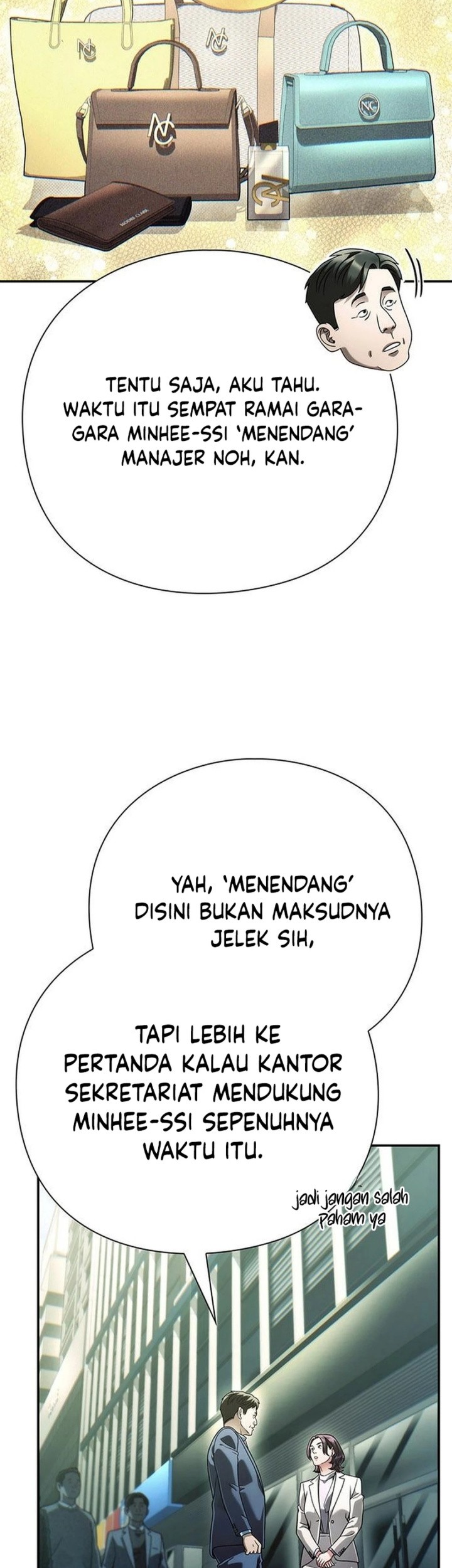 Office Worker Who Sees Fate Chapter 124 Gambar 15