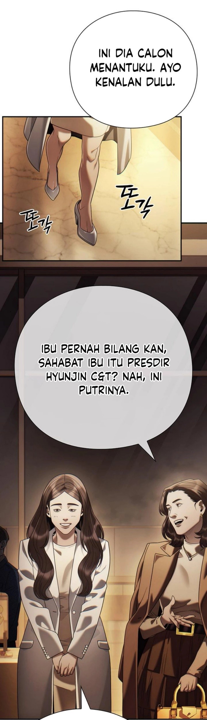 Office Worker Who Sees Fate Chapter 128 Gambar 37