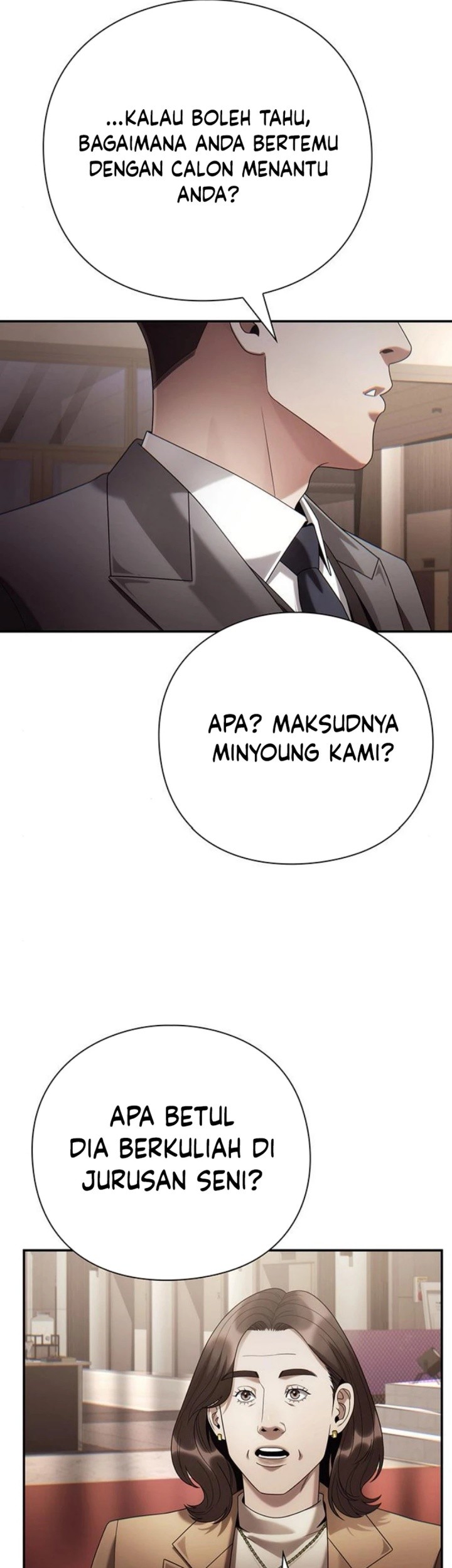 Office Worker Who Sees Fate Chapter 128 Gambar 77