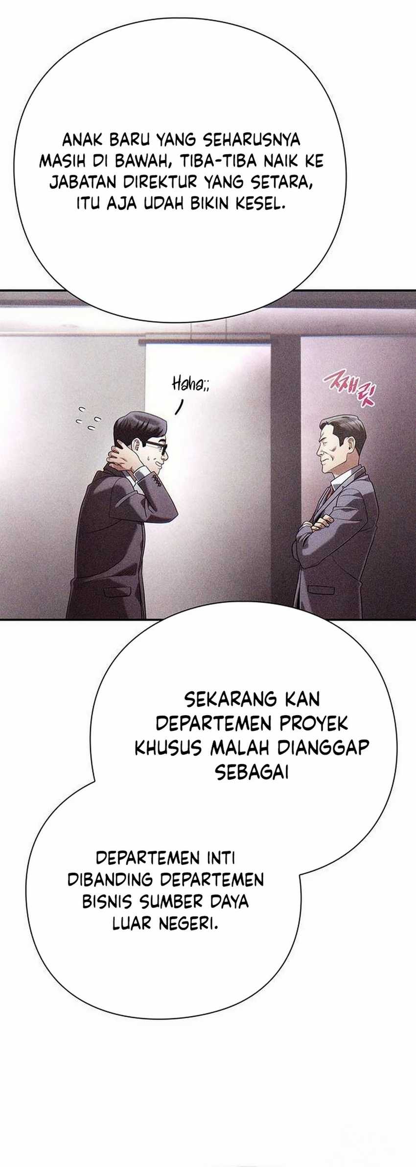 Office Worker Who Sees Fate Chapter 131 Gambar 31