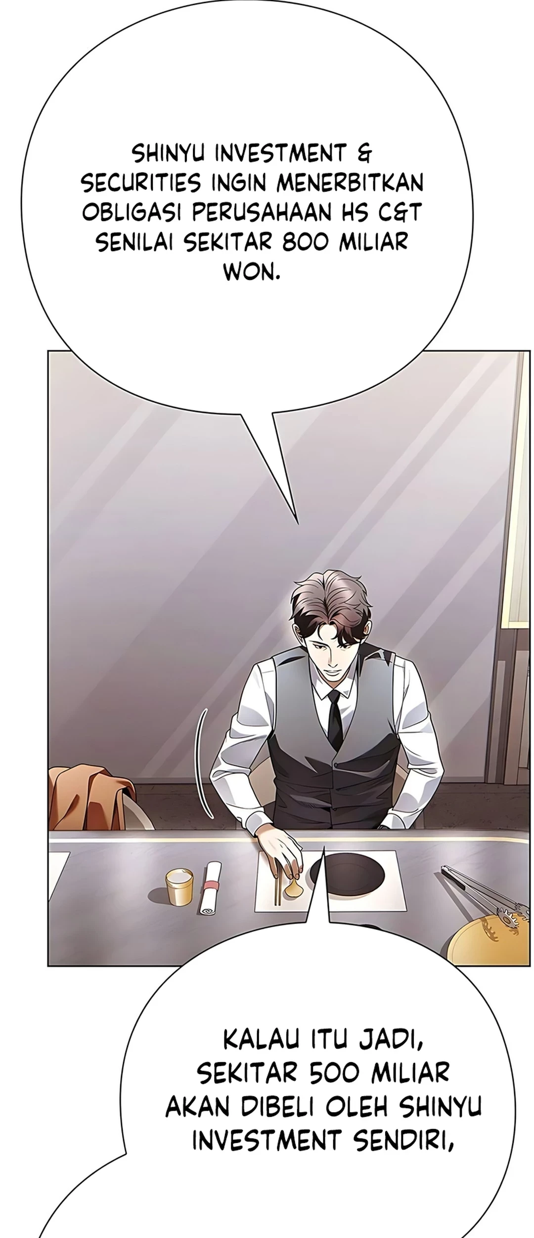 Office Worker Who Sees Fate Chapter 135 Gambar 58