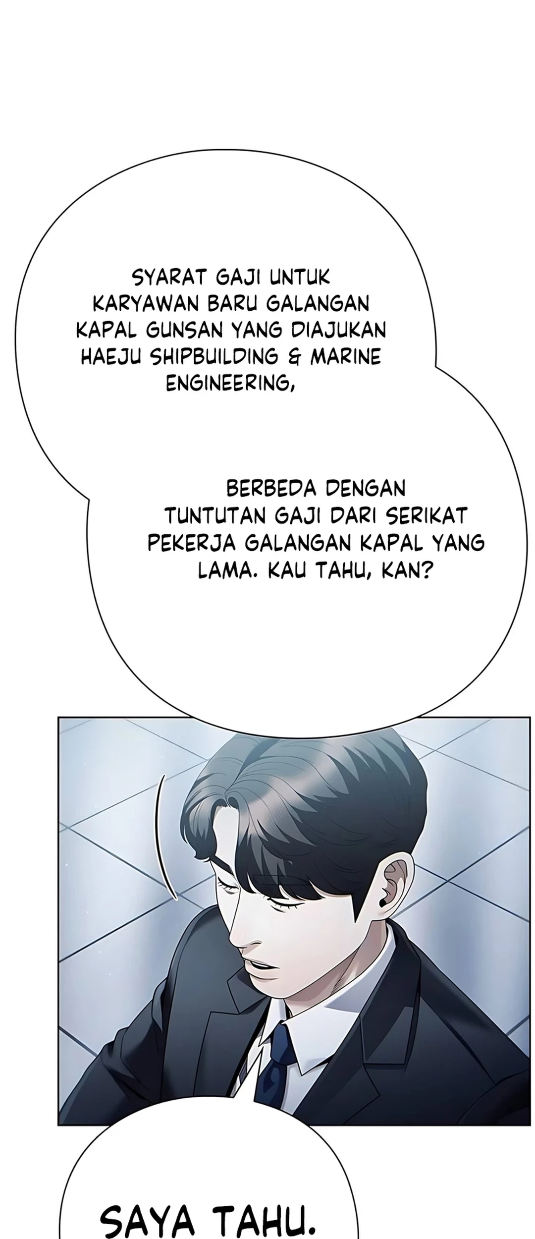 Office Worker Who Sees Fate Chapter 136 Gambar 37