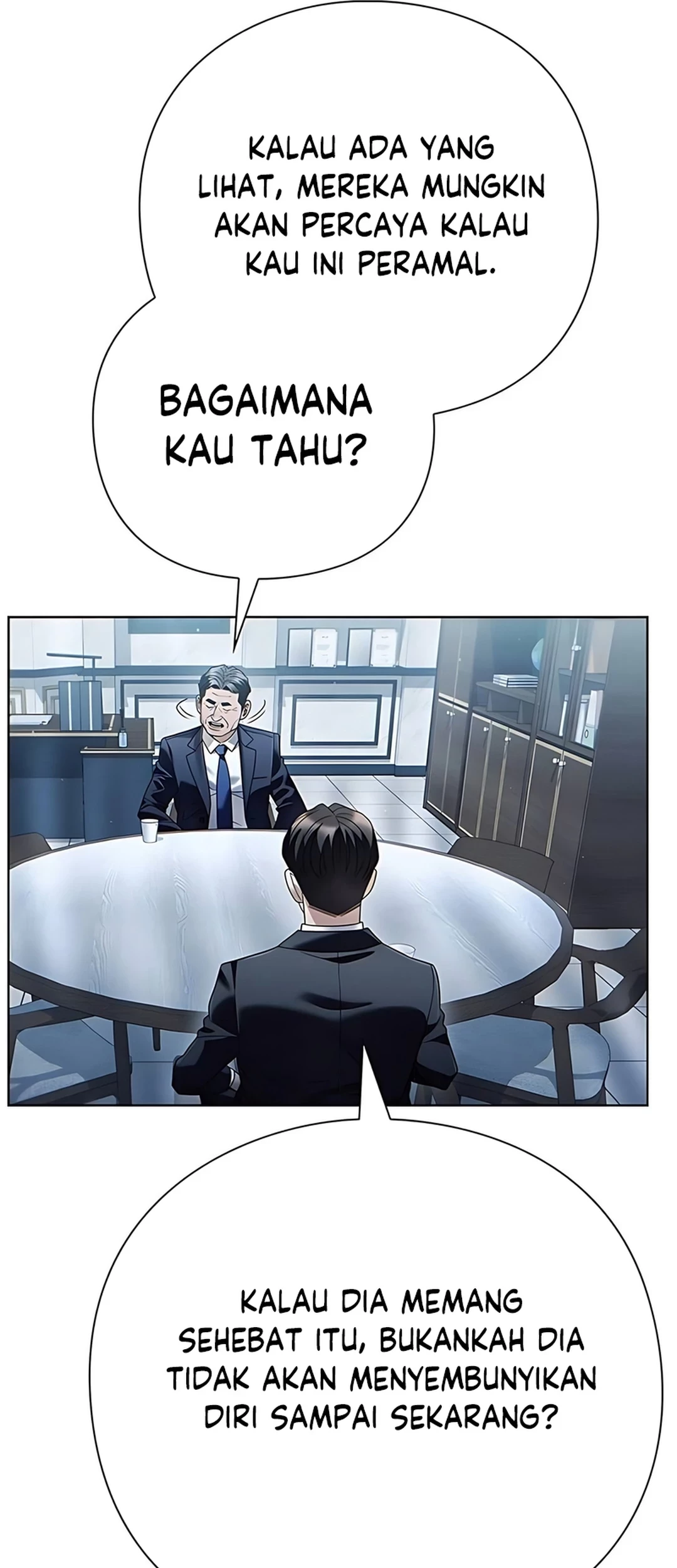 Office Worker Who Sees Fate Chapter 136 Gambar 47